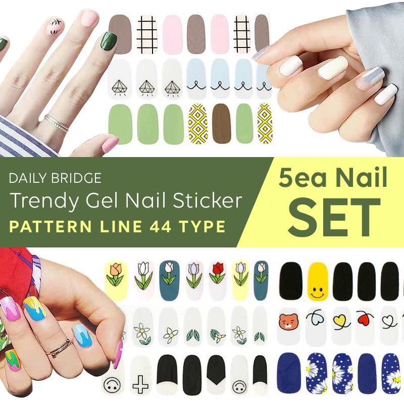 gel nail stickers