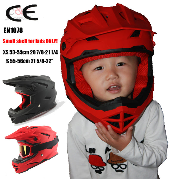 childrens full face bmx helmets