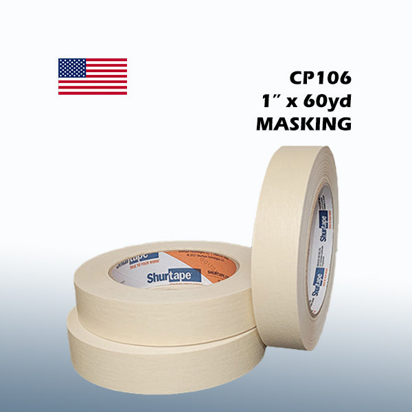 1 x 60-yard IPG Masking Tape - 6.3 Mil (#PG5)
