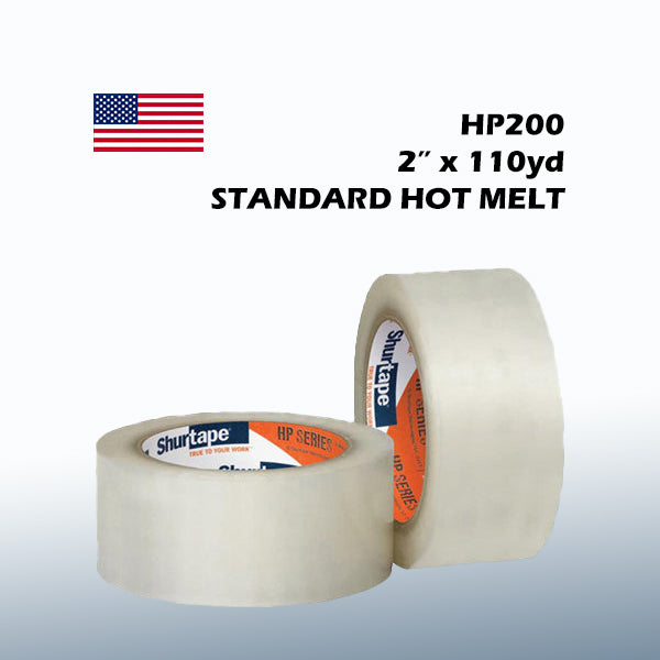 1.6 Mil - 2 x 110 Hotmelt Adhesive - Sealing Tape