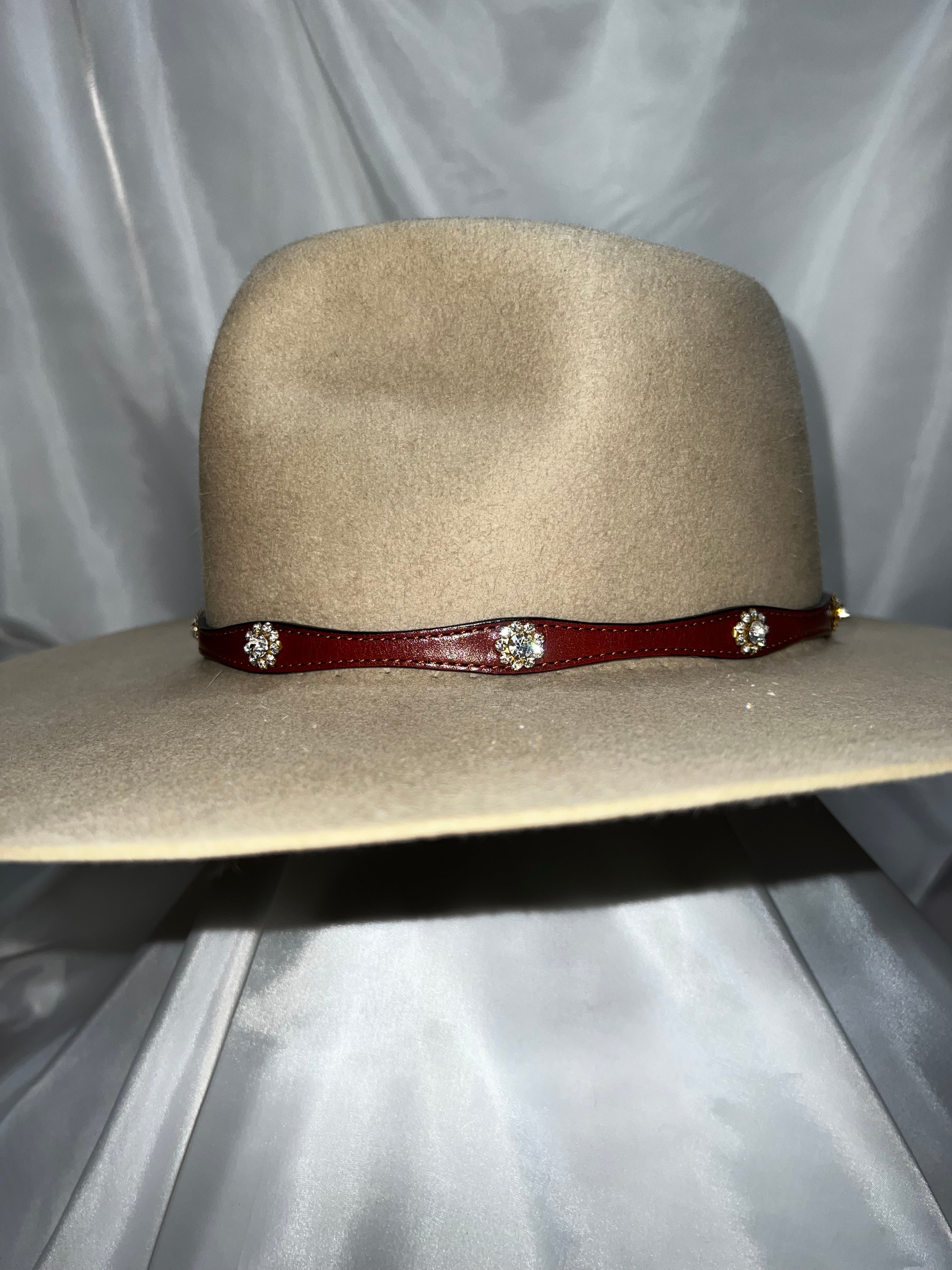Red Leather Hat Band - LHB-020 – DBarJHats