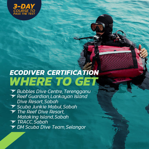 EcoDiver courses in Malaysia