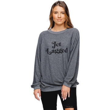 BuddyLove Grey Jet Lagged Oversized Sweater