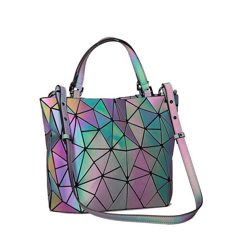 Hot One Geometric Luminous Purses and Handbags