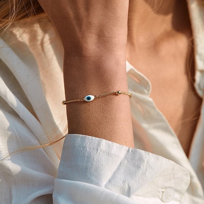 Gia Evil Eye Bracelet - Calilo Australia product image