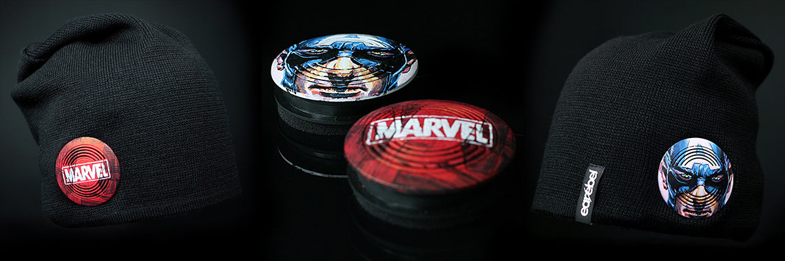 Earebel Artist Collection Captain America Headphone Beanie