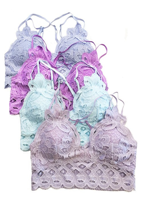 Blush Beauty Crochet Lace Bralette – Spa 101 Pryor