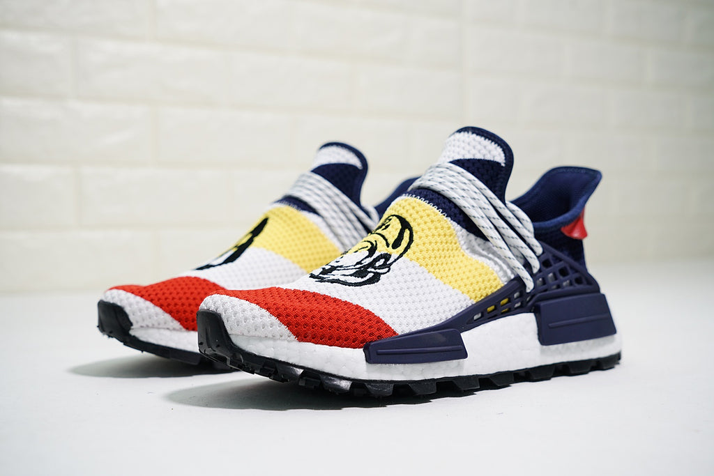 human race blue yellow