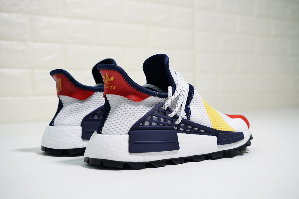 human race yellow and red