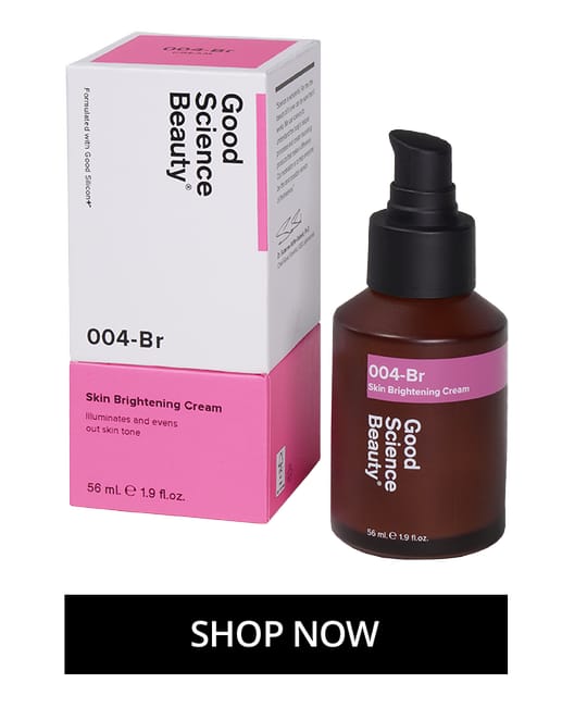 004-Br Skin Brightening Cream pack shot with Shop Now button