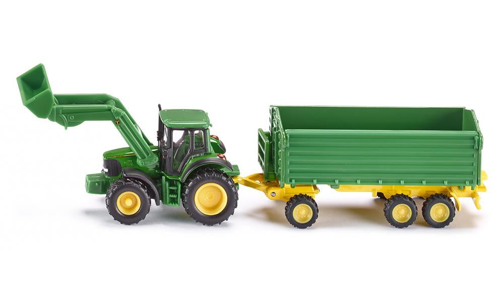 john deere tractor and trailer toy