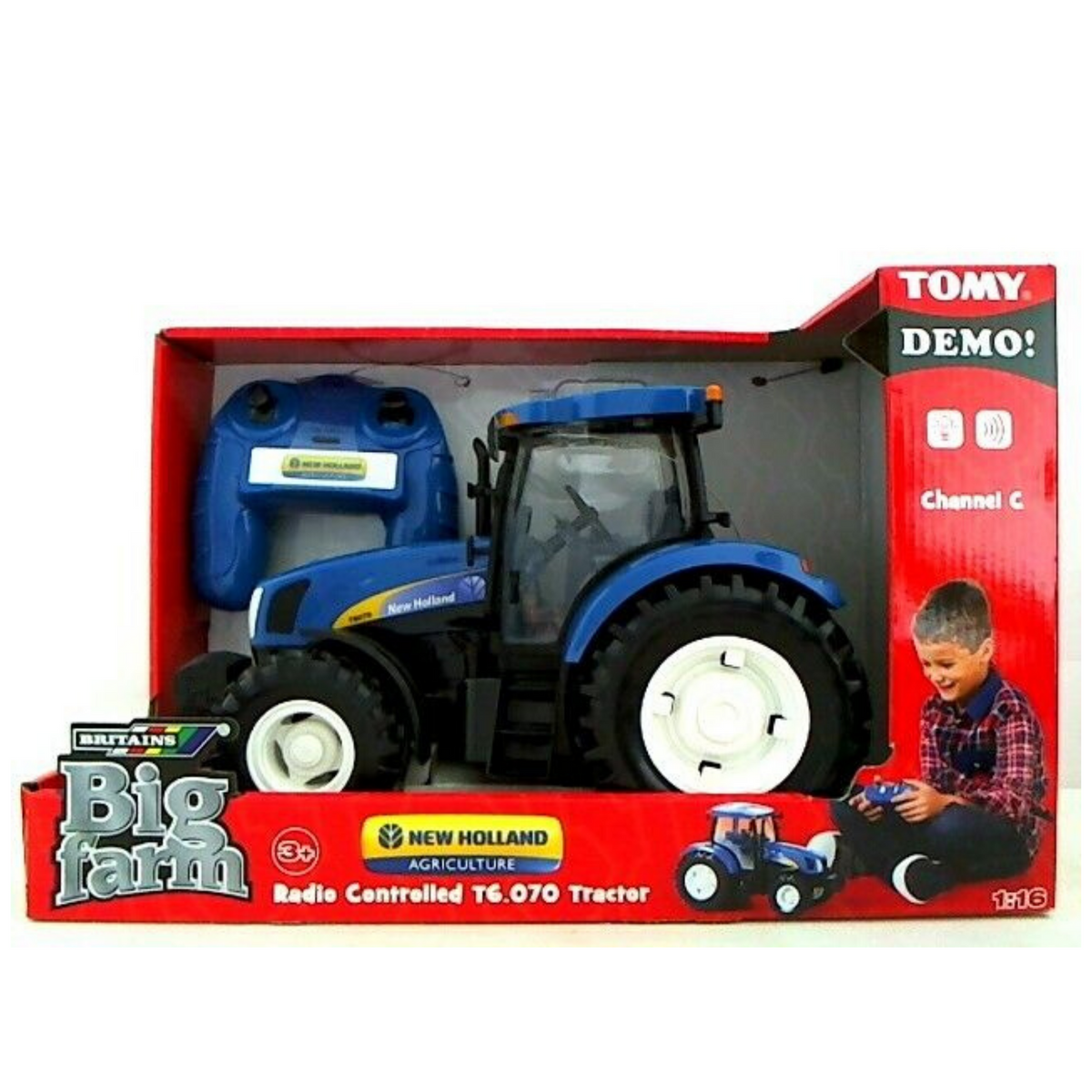 big farm remote control tractor