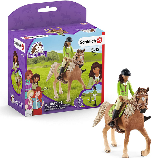 Kit d'équitation western Horse Club Hannah - Schleich 42441