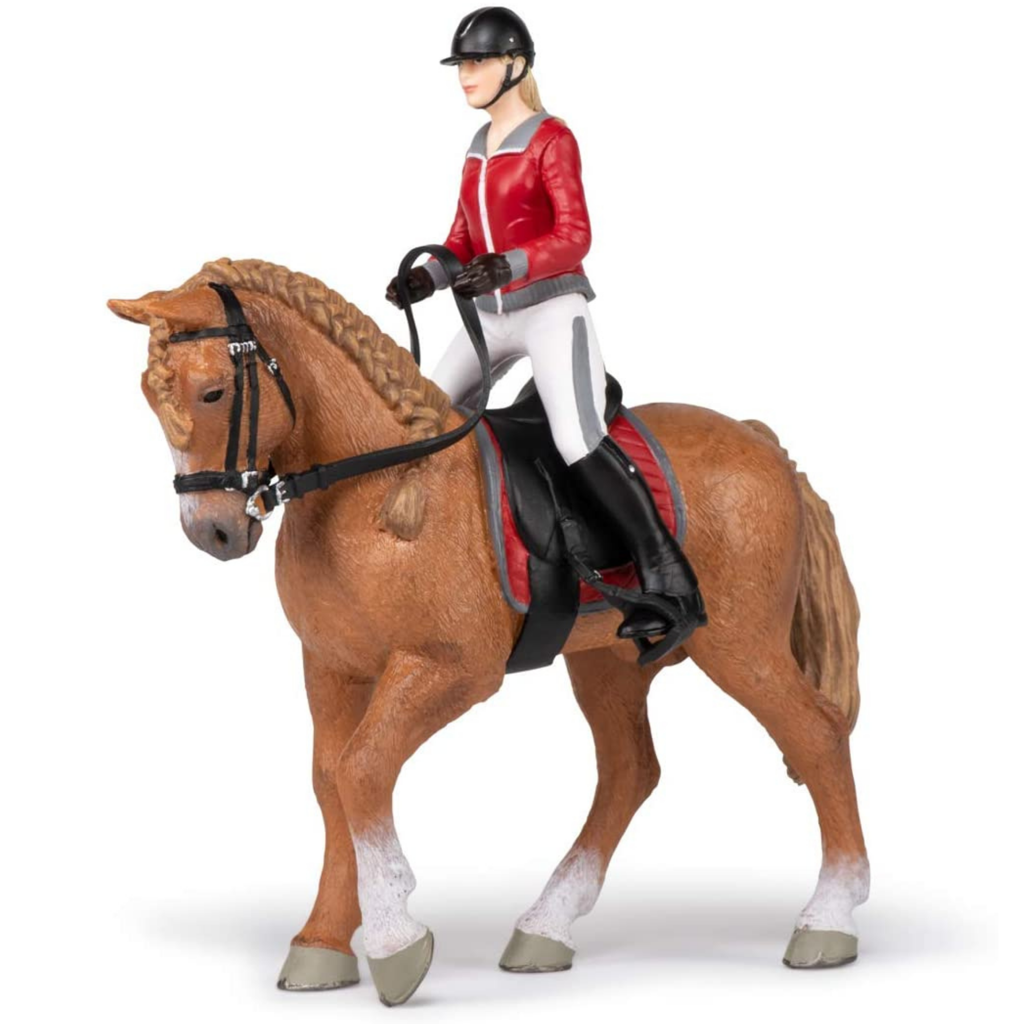 Papo 51563 Walking Horse with Riding Girl