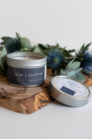 Product Photo for our Highland Bay Travel Tin Candle