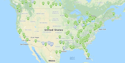 TruckPark Real Estate Partner Map