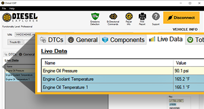 View Parameters Screen