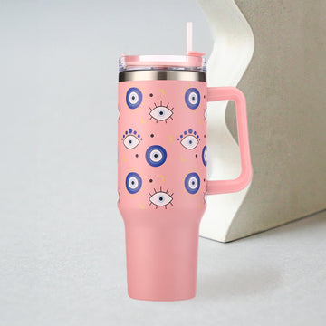 Evil eye stainless steel  tumbler