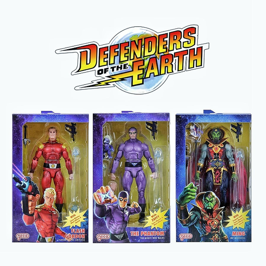 Defenders of the Earth - Series 1 - Flash Gordon, The Phantom and Ming –  Alfy's New & Vintage Toy Shop