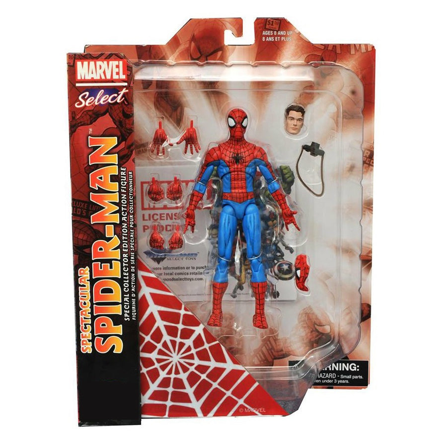 Marvel Select - Spectacular Spiderman – Alfy's New & Vintage Toy Shop