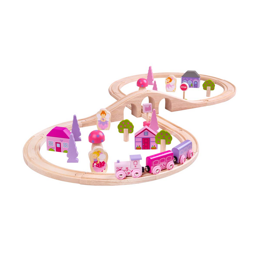 fairy town train set