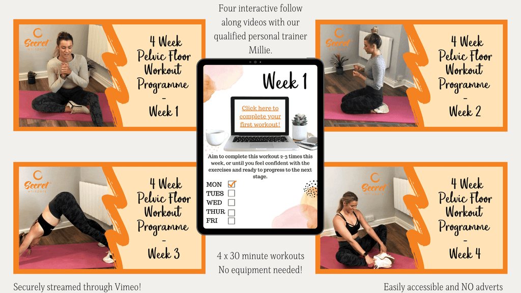 4 week pelvic floor videos