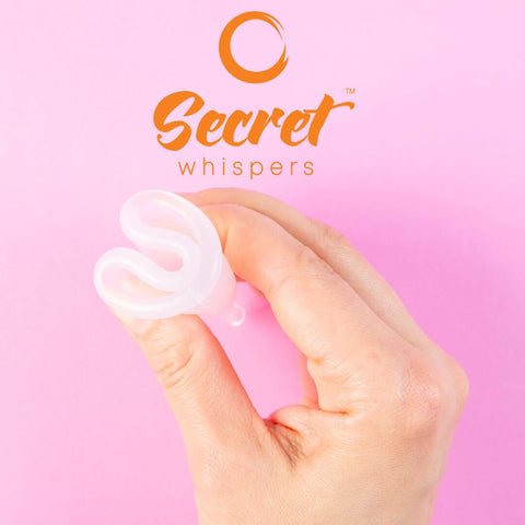 Secret Whispers Reusable Menstrual Cups - Comfortably use for 12 Hours - Select Small or Medium - Free Delivery