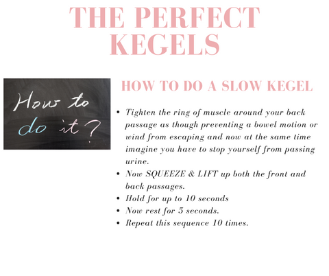 how to do a slow kegel exercise