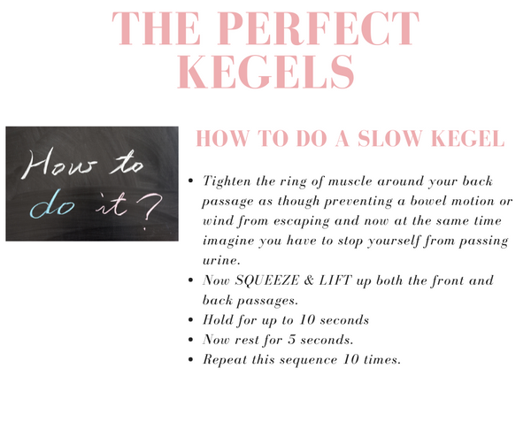 how to do a slow kegel pelvic floor exercise