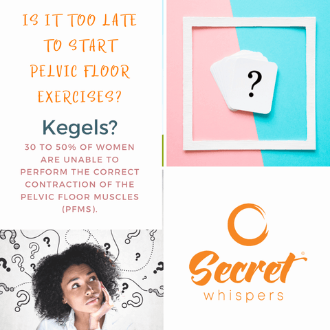 is it too late to start pelvic floor kegel exercises