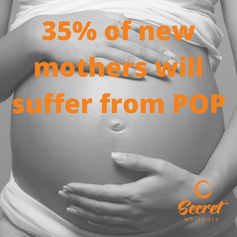 35% of new mums have a prolapse