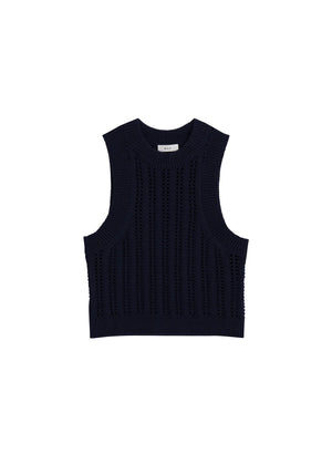 Jade Top in Navy - Nines Apparel