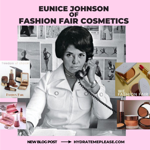 photo of eunice johnson - founder of fashion fair cosmetics