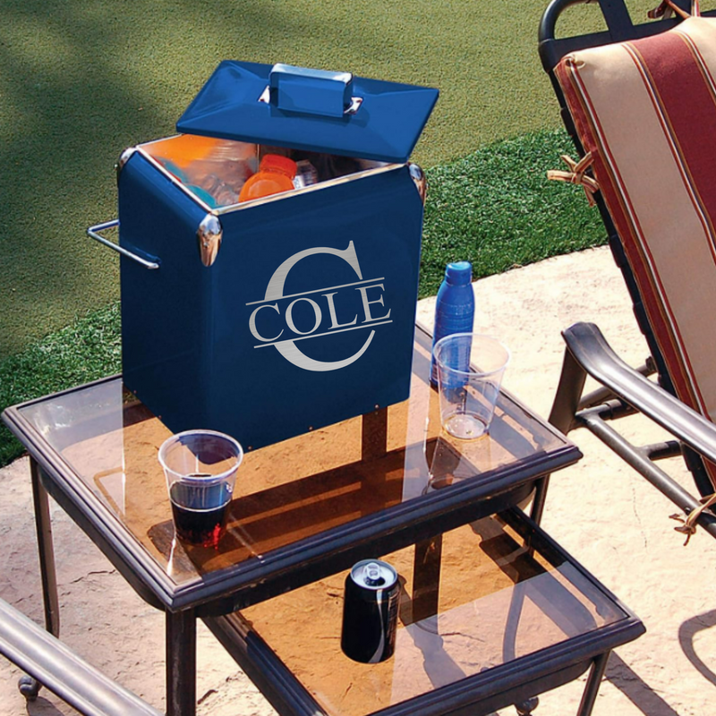 Coleman Lounger Can Cooler with Logo