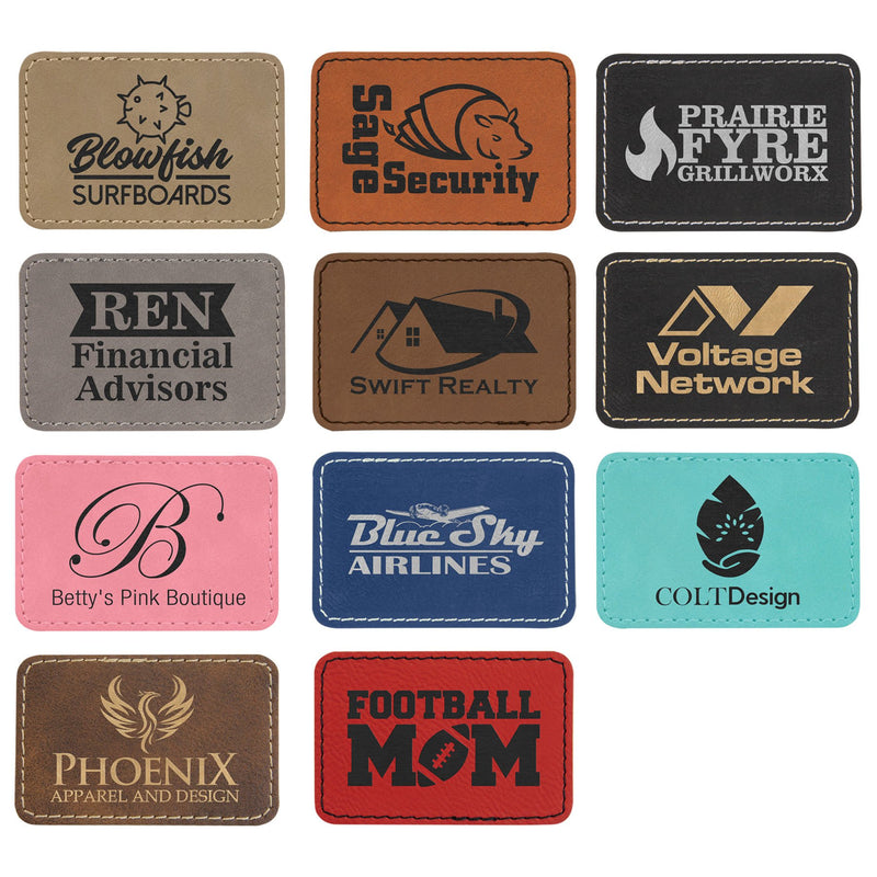 Custom Leatherette Patches