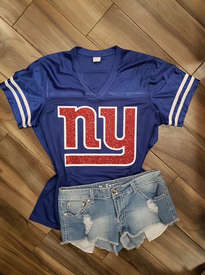 Women's New Era New York Giants Jersey Tee