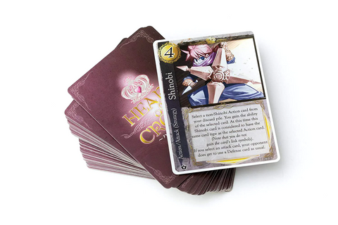 Heart of Crown Deck building card game