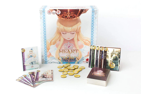 Heart Of Crown - Unboxed with contents on display