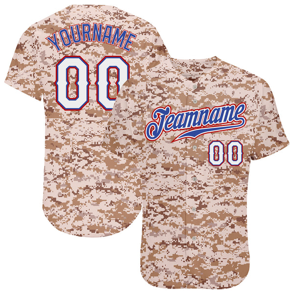 Custom Camo Black-Orange Authentic Salute To Service Baseball Jersey