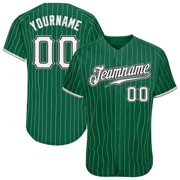 Empyre Chuck Green Striped Baseball Jersey