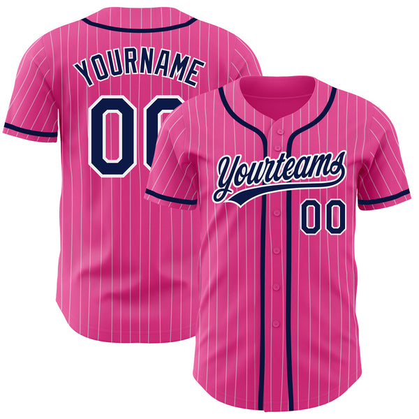 Cheap Custom Black Black-Pink 3D Pattern Design Tropical Palm Leaves  Authentic Baseball Jersey Free Shipping – CustomJerseysPro