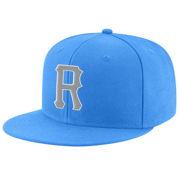 Custom Hat Powder Blue Hat Jerseys, Hat Uniforms For Your Team