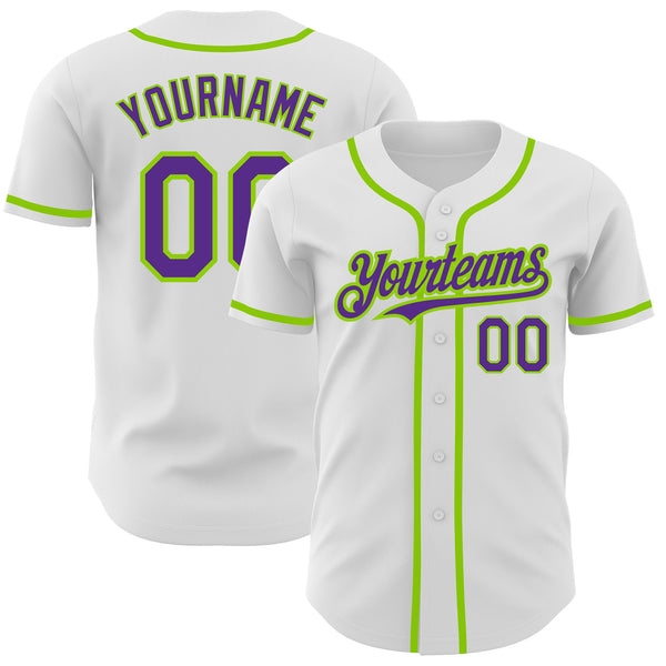 Cheap Custom Neon Green White-Black Authentic Fade Fashion Baseball Jersey  Free Shipping – CustomJerseysPro