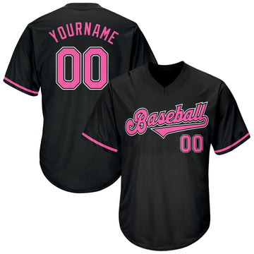 pink baseball jerseys