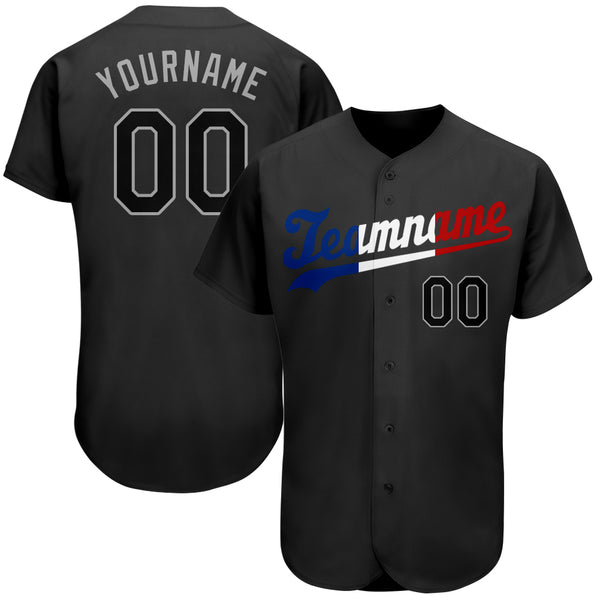 Custom Black Black-Neon Green Authentic Baseball Jersey – CustomJerseysPro