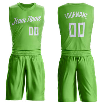 neon green basketball jersey