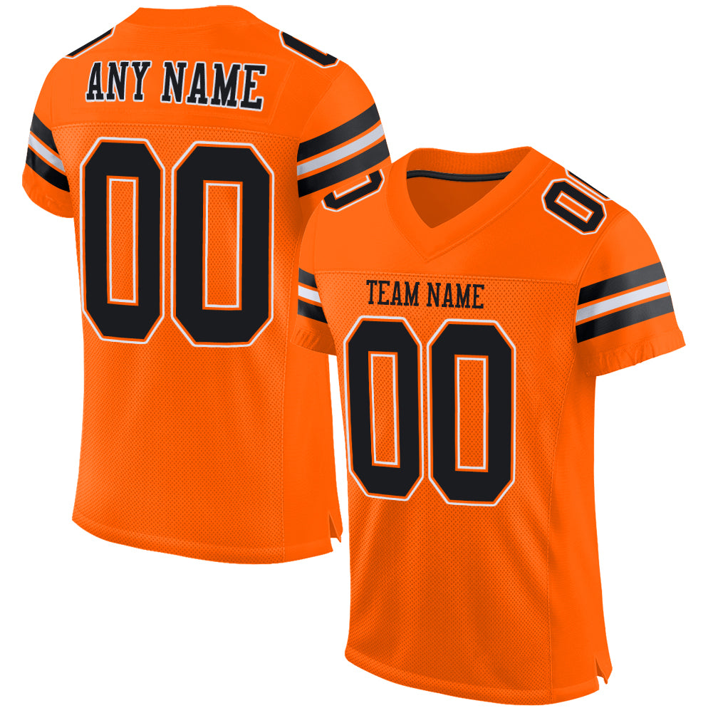 orange and black jersey