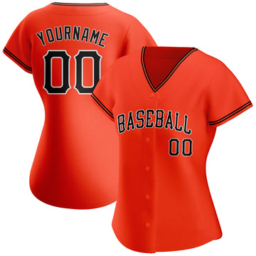 Custom Orange Baseball Jerseys, Baseball Uniforms For Your Team