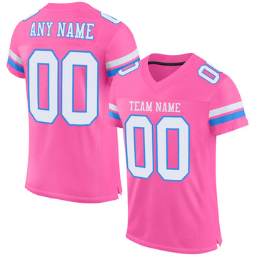custom pink jersey