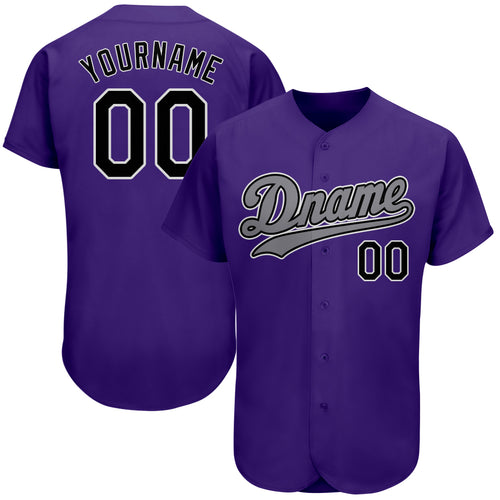 Custom Purple Baseball Jerseys, Baseball Uniforms For Your Team